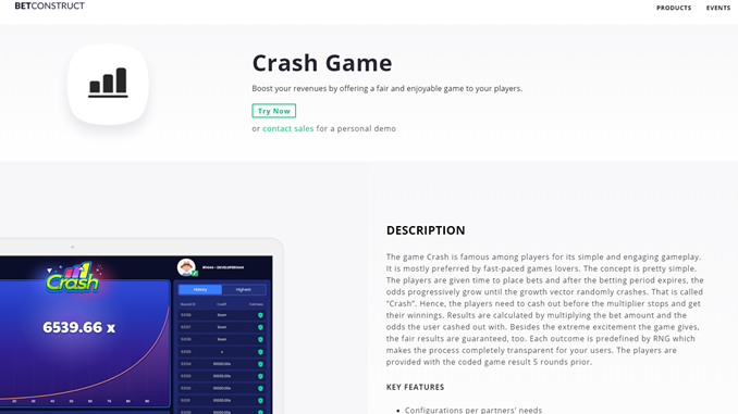 Crash oyun sağlayıcı
