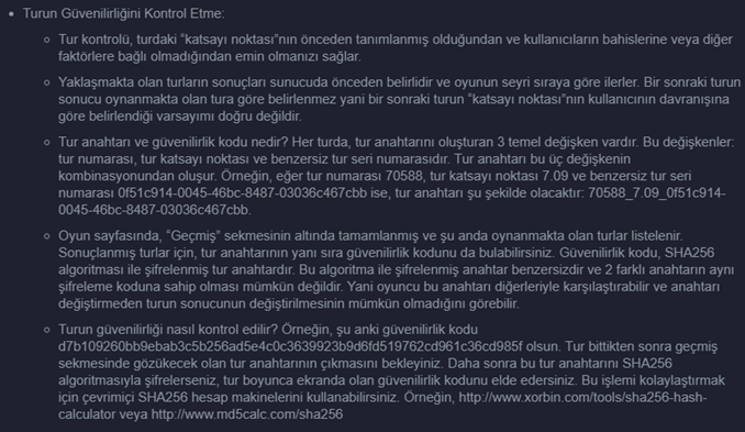 Provably Fair Nedir?